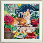 broderie-diamant-chat-jardinier