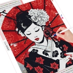 HUACAN-peinture-en-diamant-de-femme-japonaise-broderie-compl-te-de-Portrait-de-femme-mosa-que