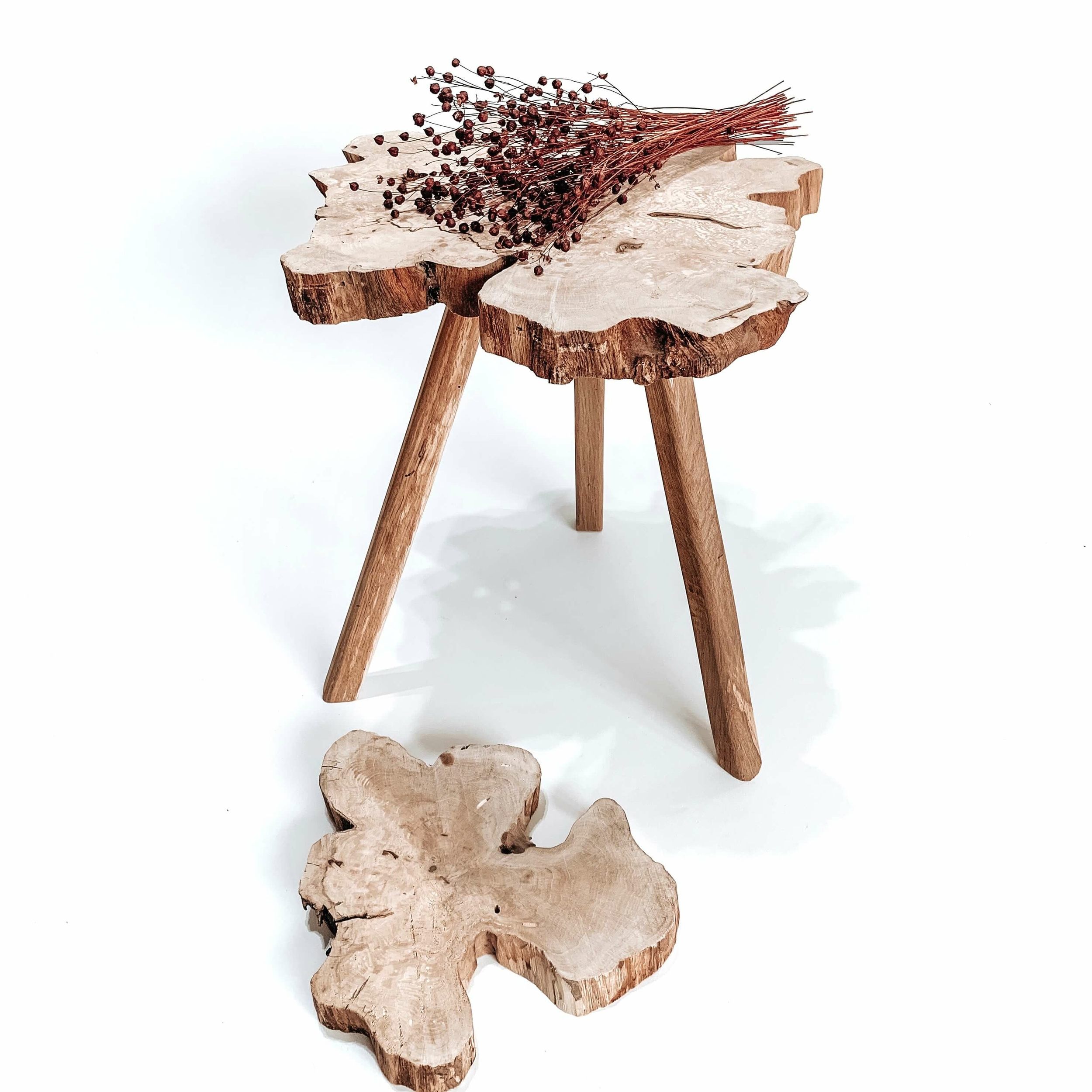 Table basse tronc arbre bois naturel table basse salon originale table meubles ecoresponsable
