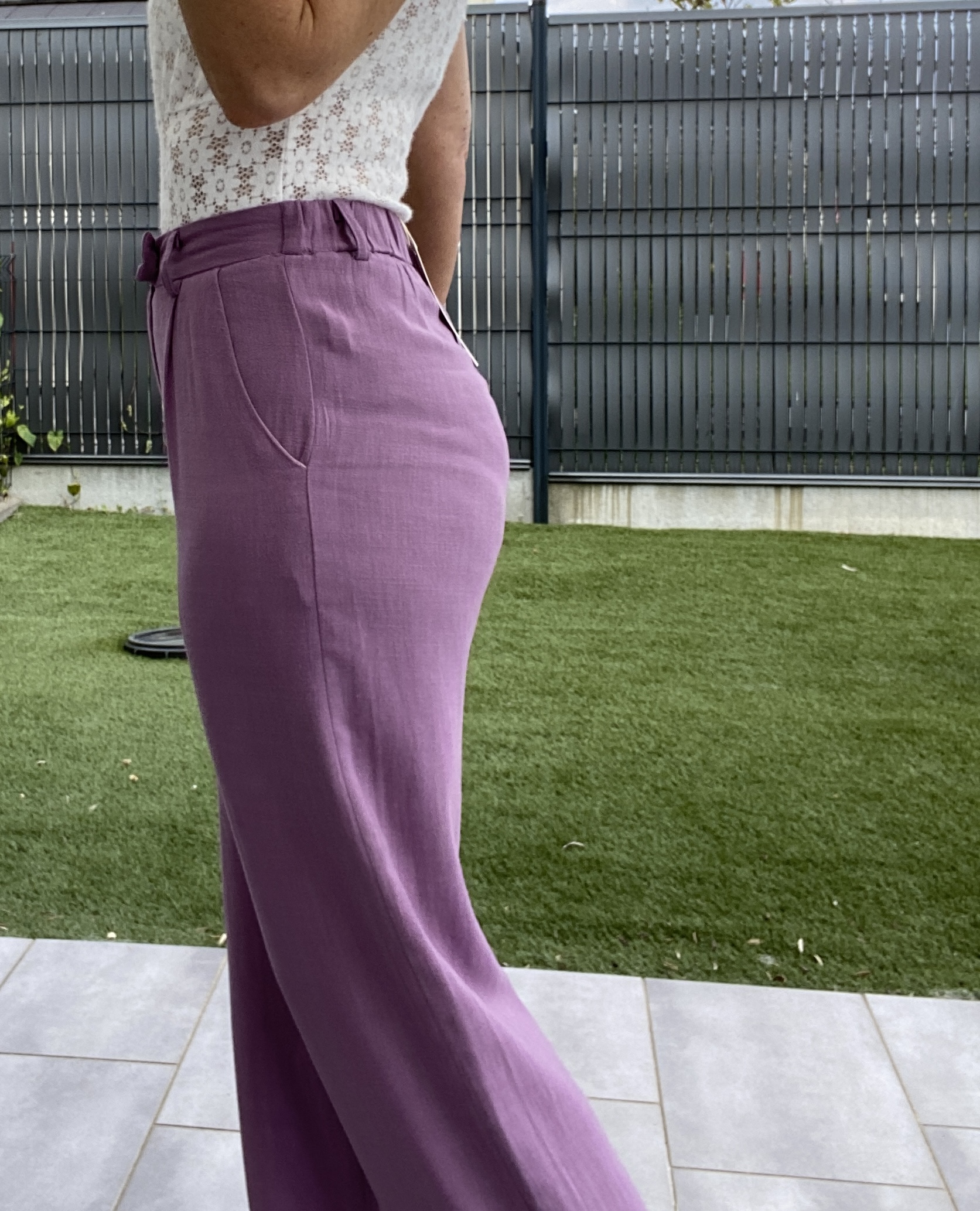 pantalon lin violet (4)