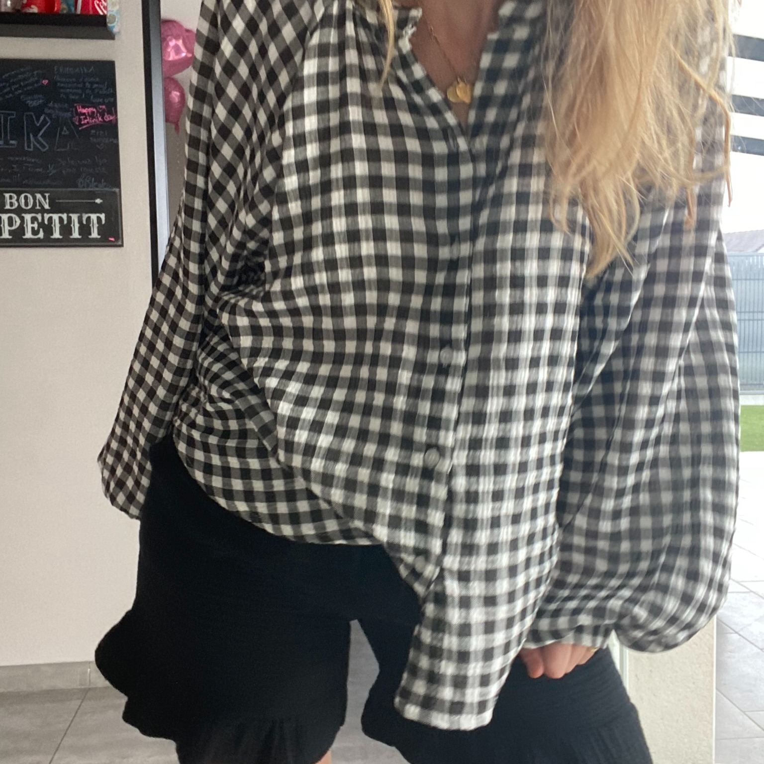 CHEMISE GAZE VICHY