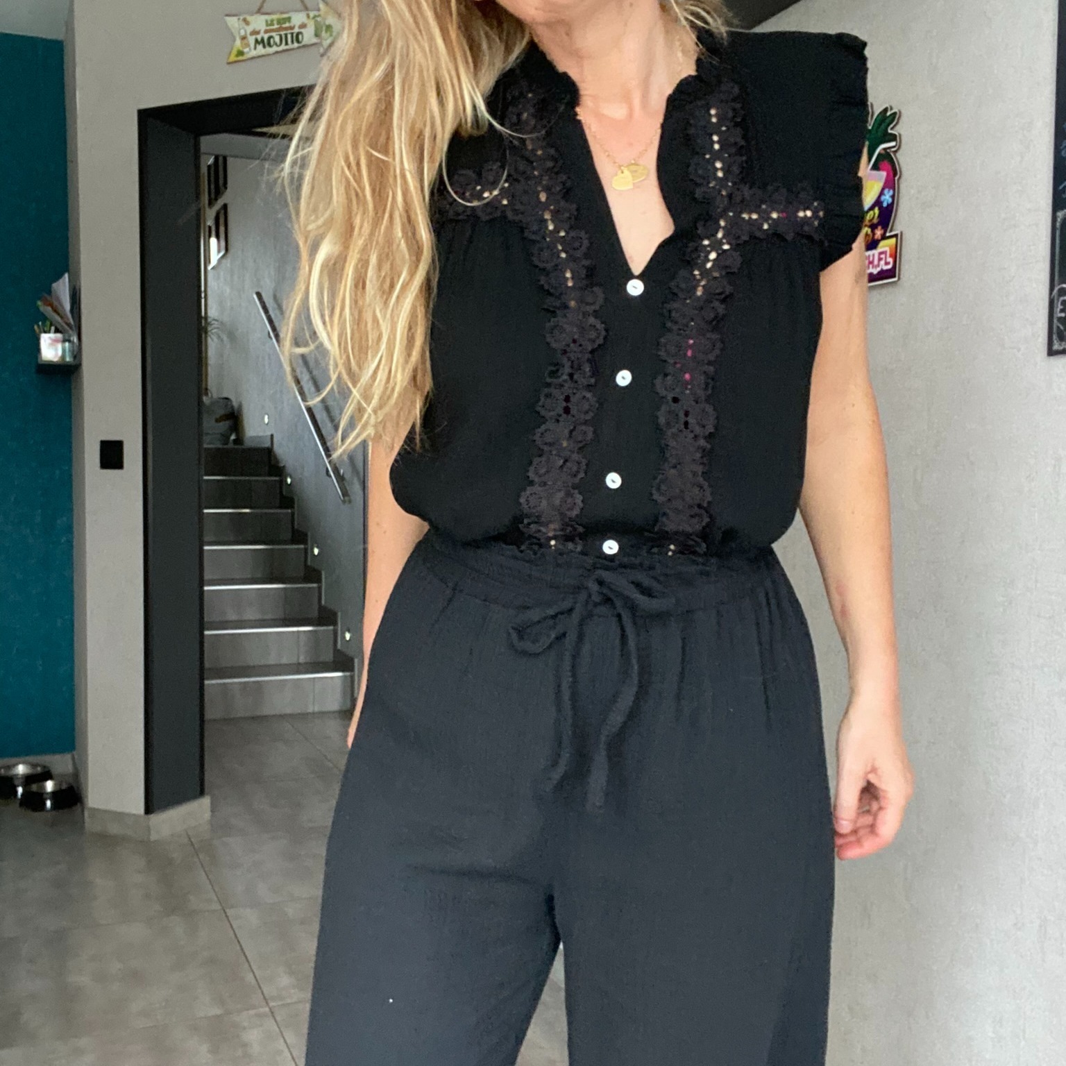 PANTALON NOIR