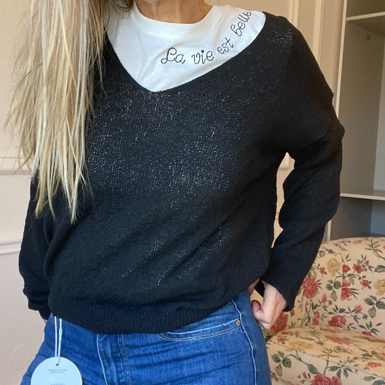 TEESHIRT LA VIE EST BELLE