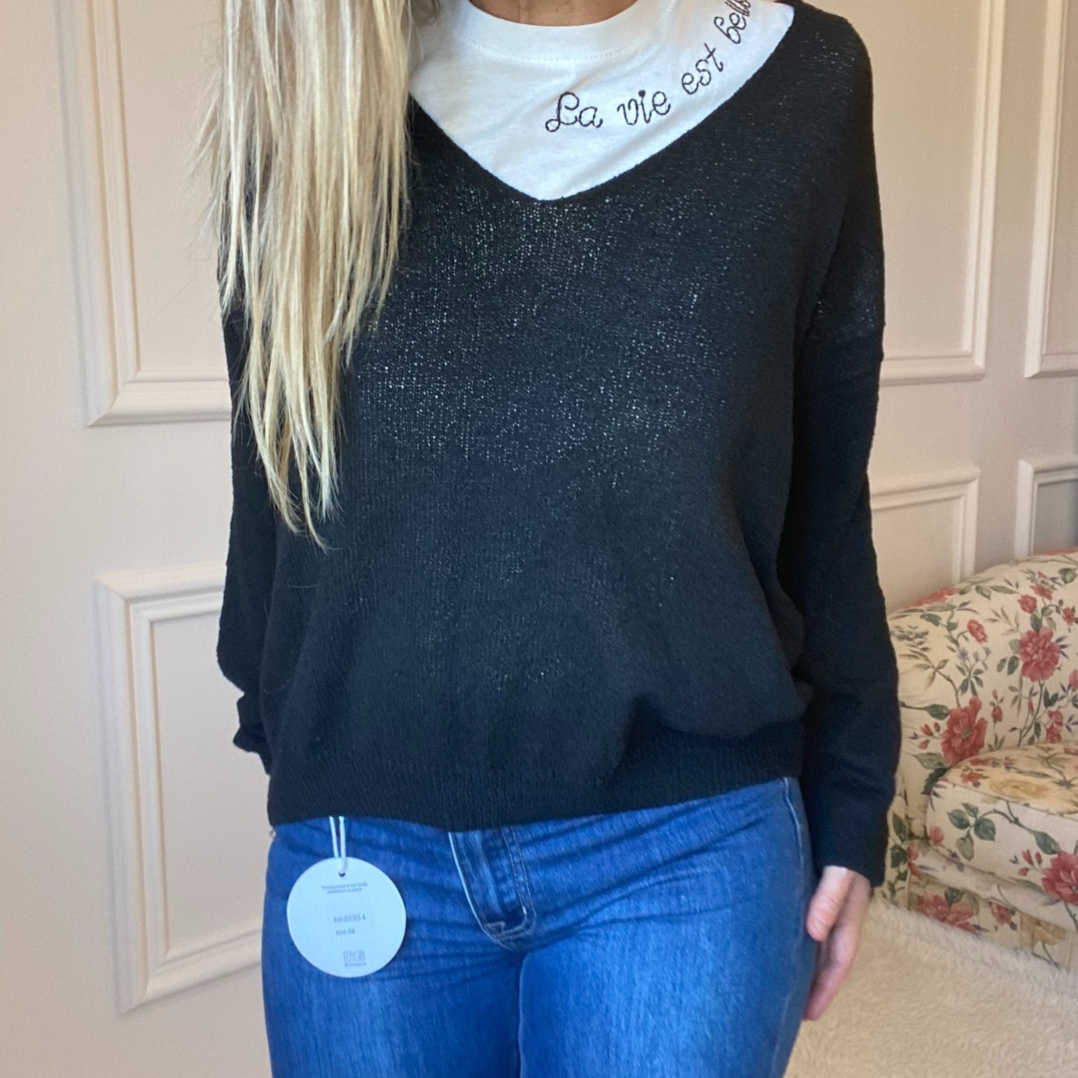 TSHIRT LA VIE EST BELLE