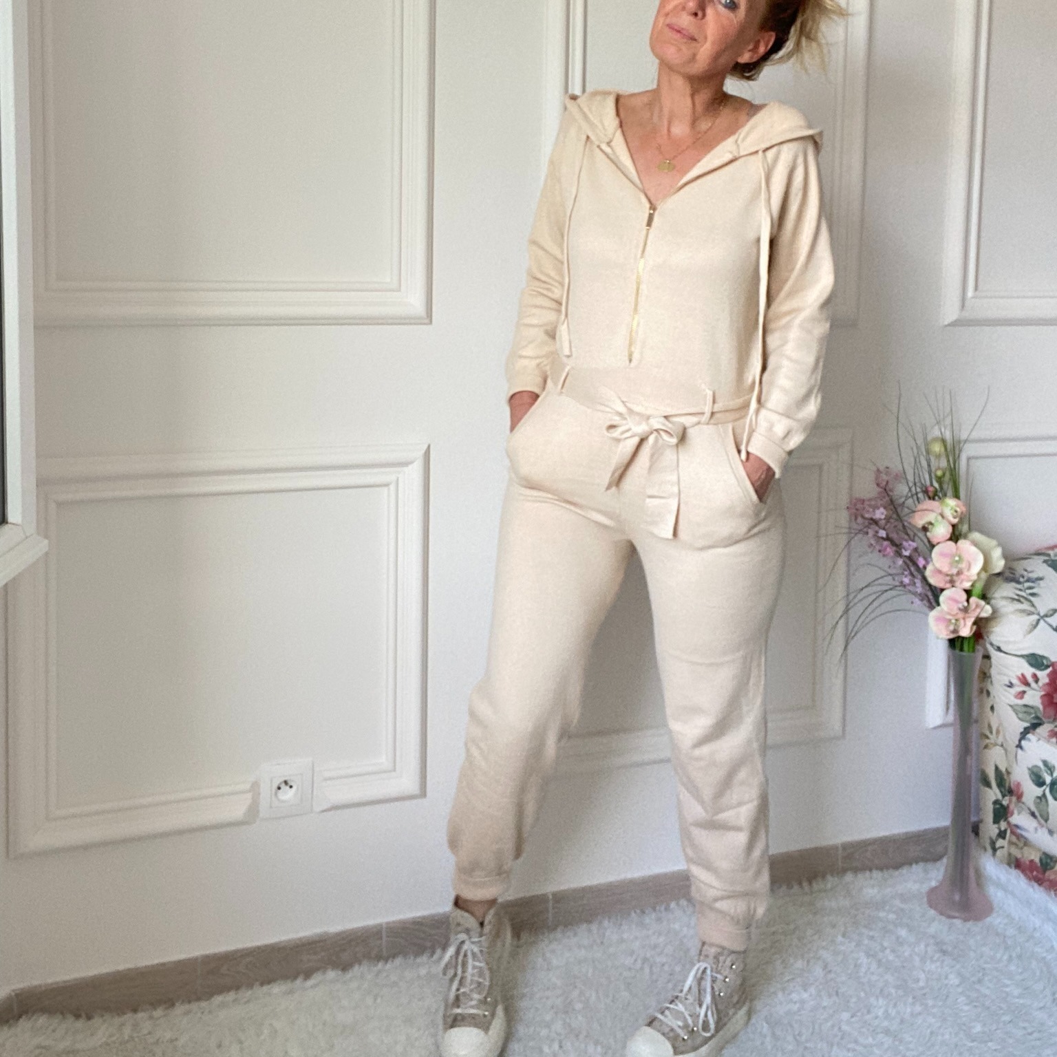 combi beige en maille ciminy (50)
