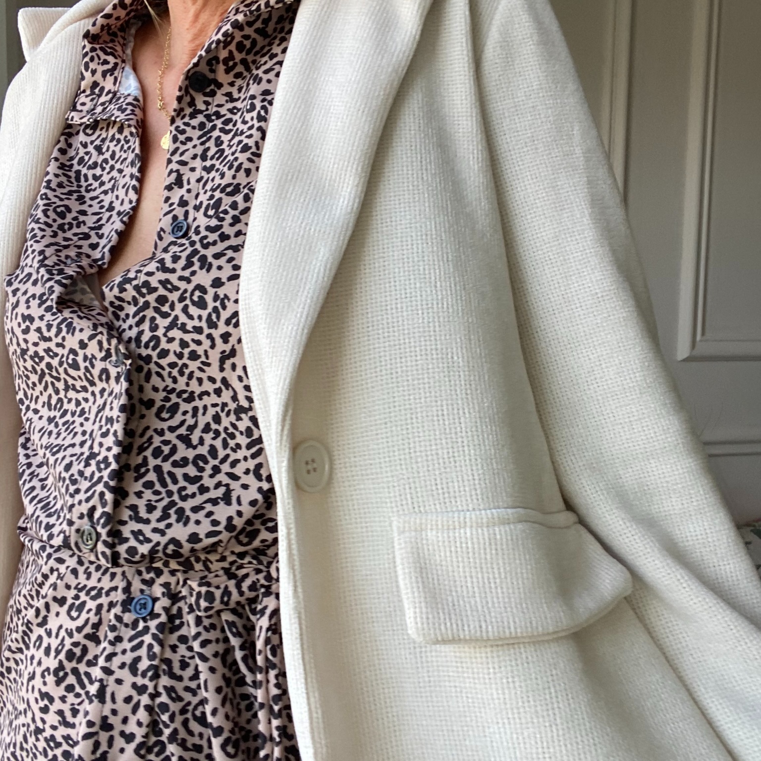 veste souple velours beige carla giannini (5)