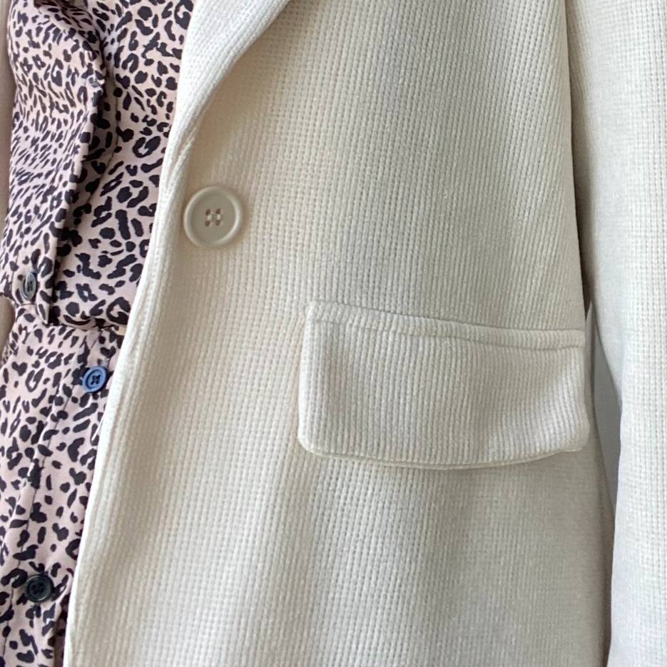 veste souple velours beige carla giannini (4)
