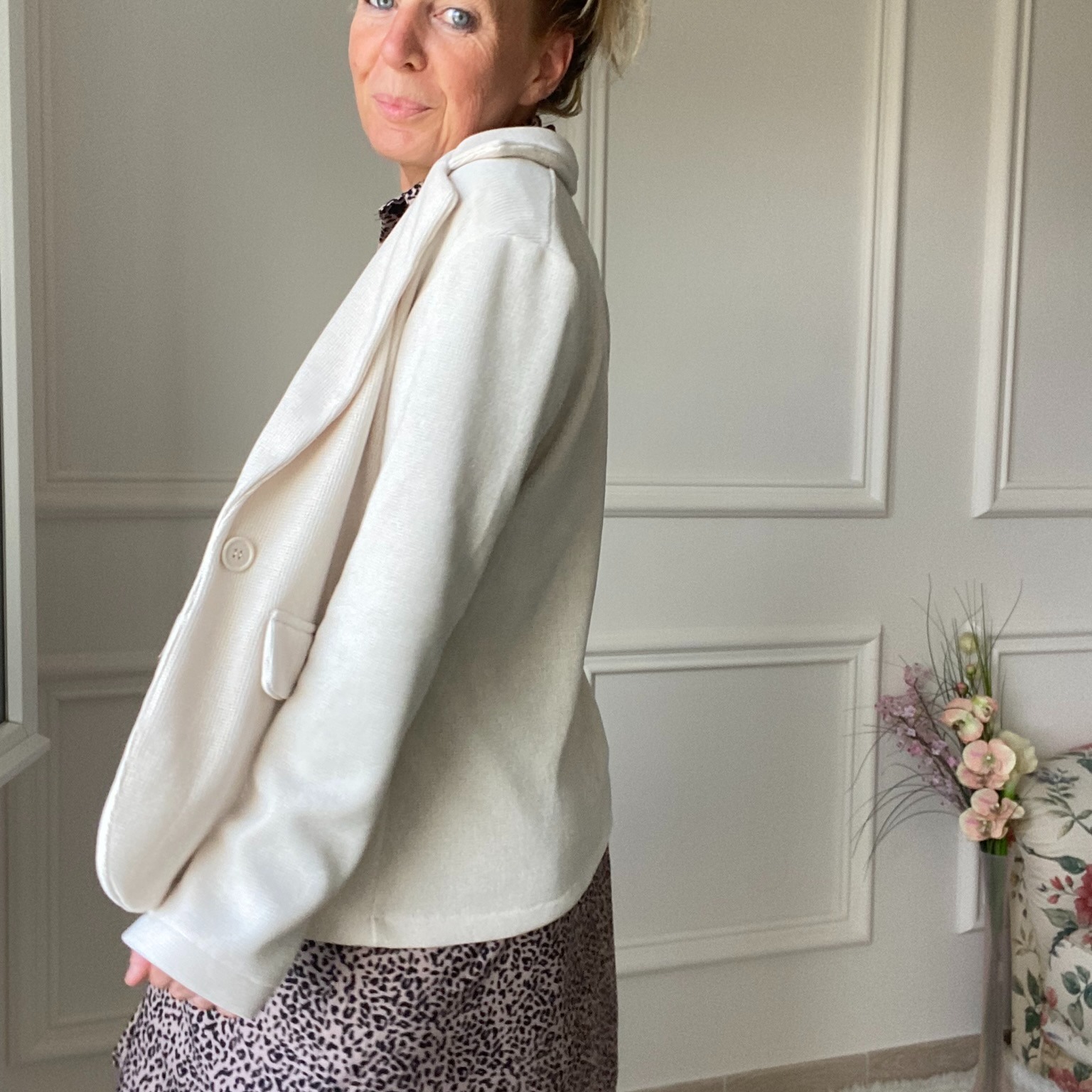 veste souple velours beige carla giannini (8)