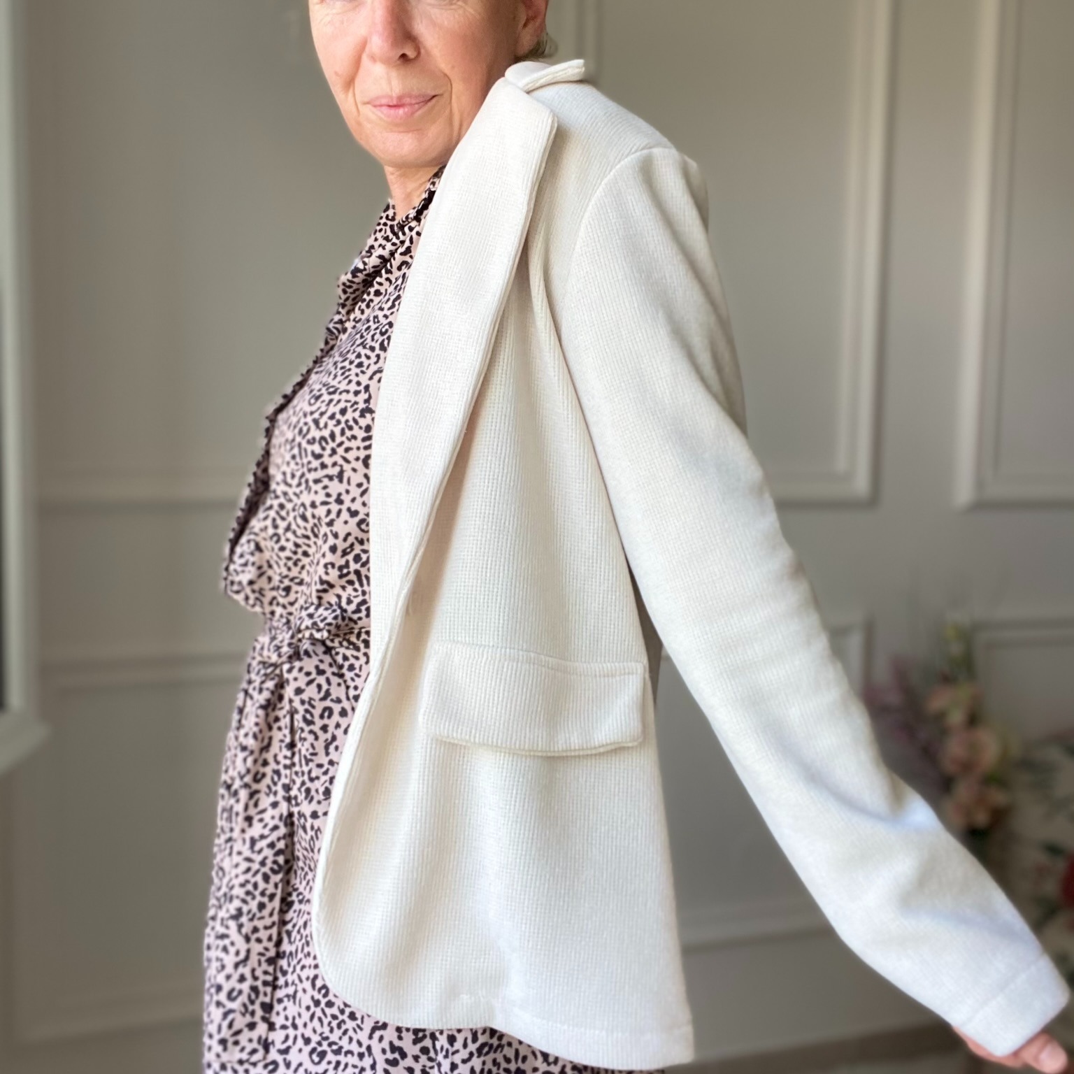 veste souple velours beige carla giannini (13)