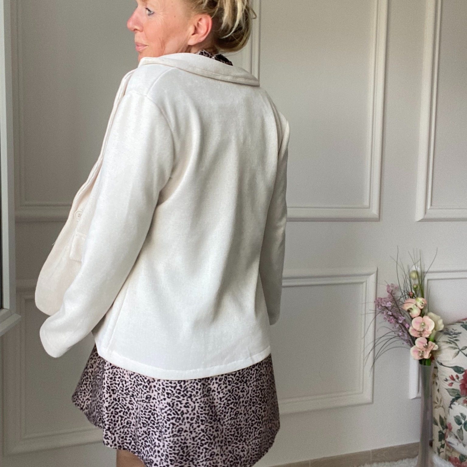 veste souple velours beige carla giannini (9)
