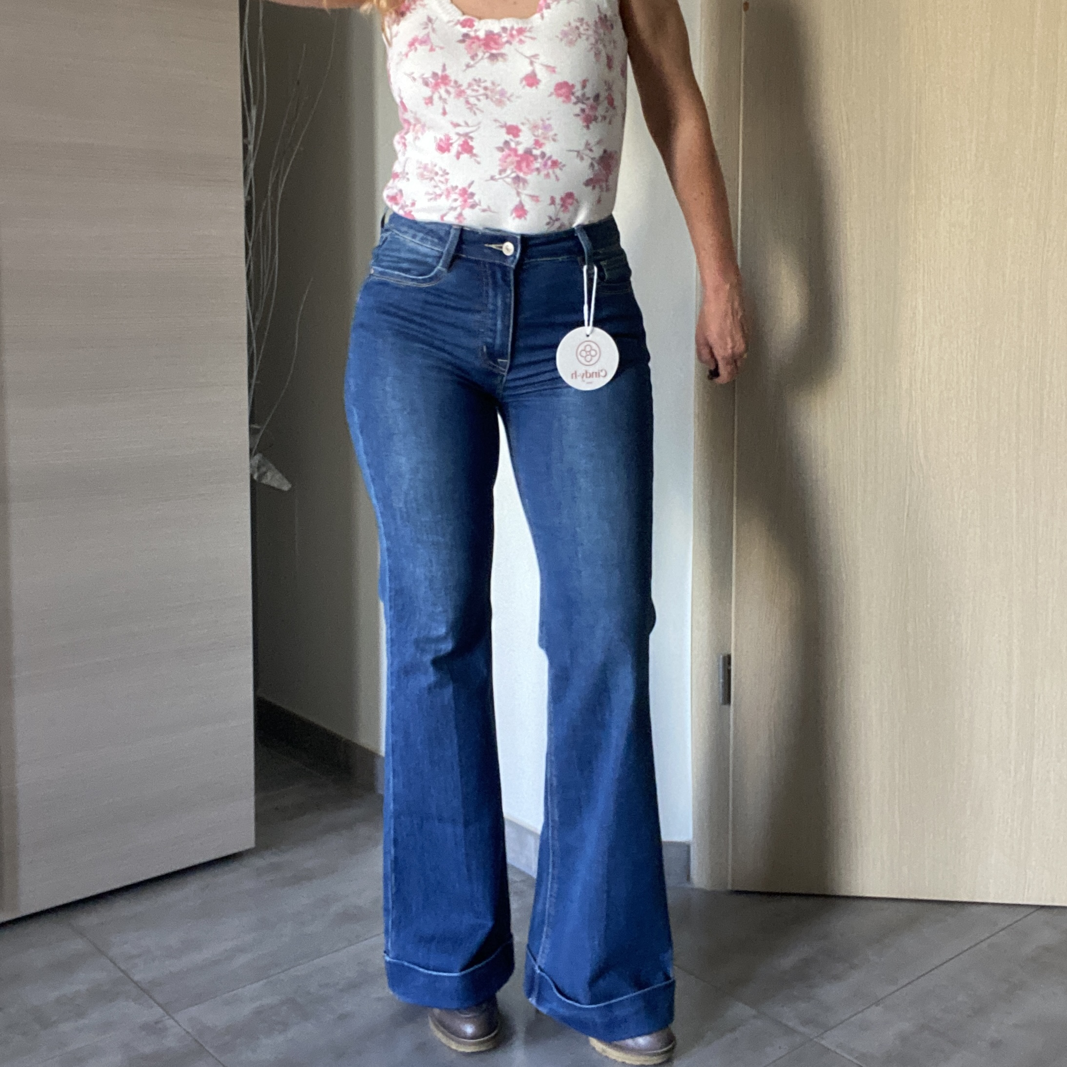 JEANS FLARE CINDYH ORAIGE (2)