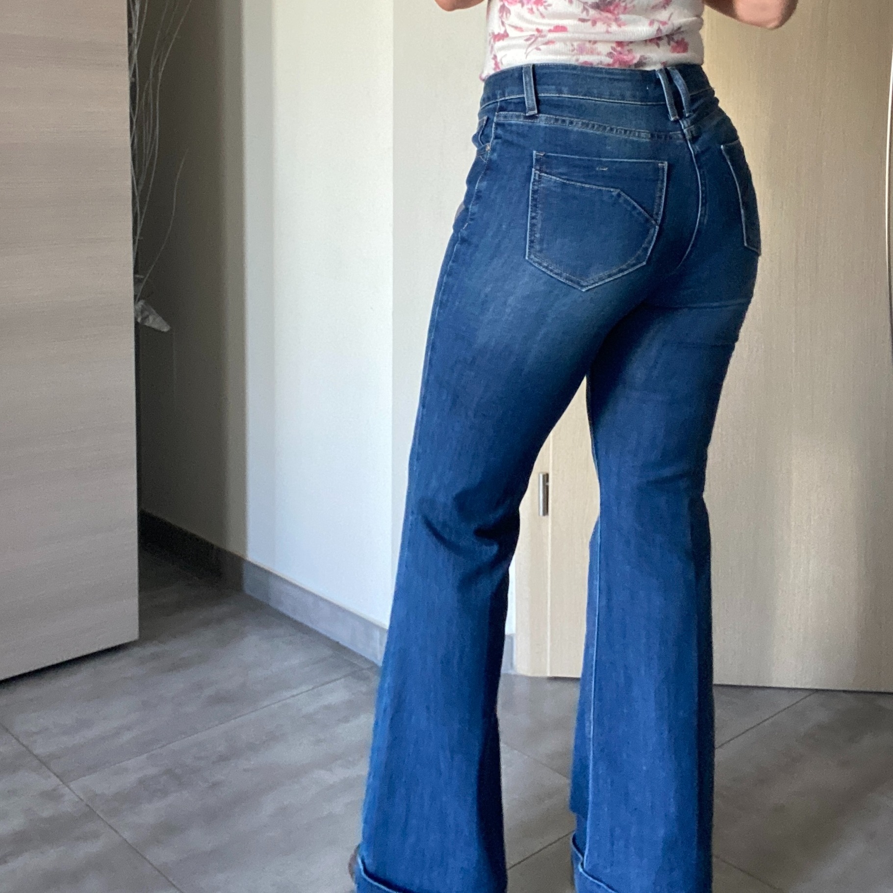 JEANS FLARE CINDYH ORAIGE (1)