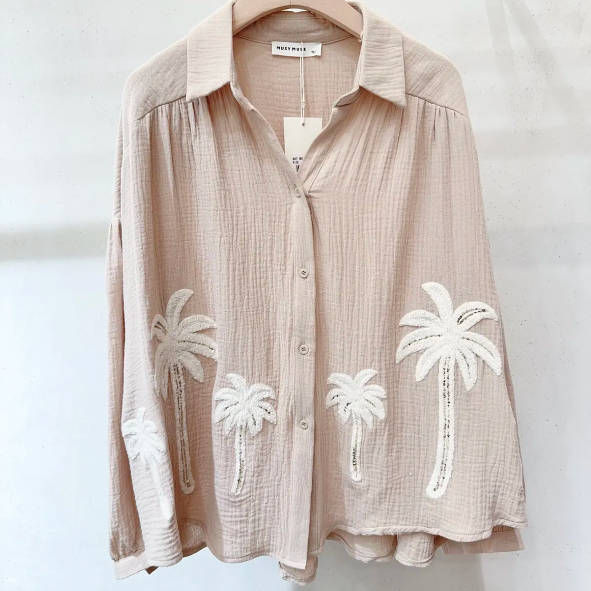 gaze de coton version M sarah john Musy muse vhemise palmier bahamas (5)