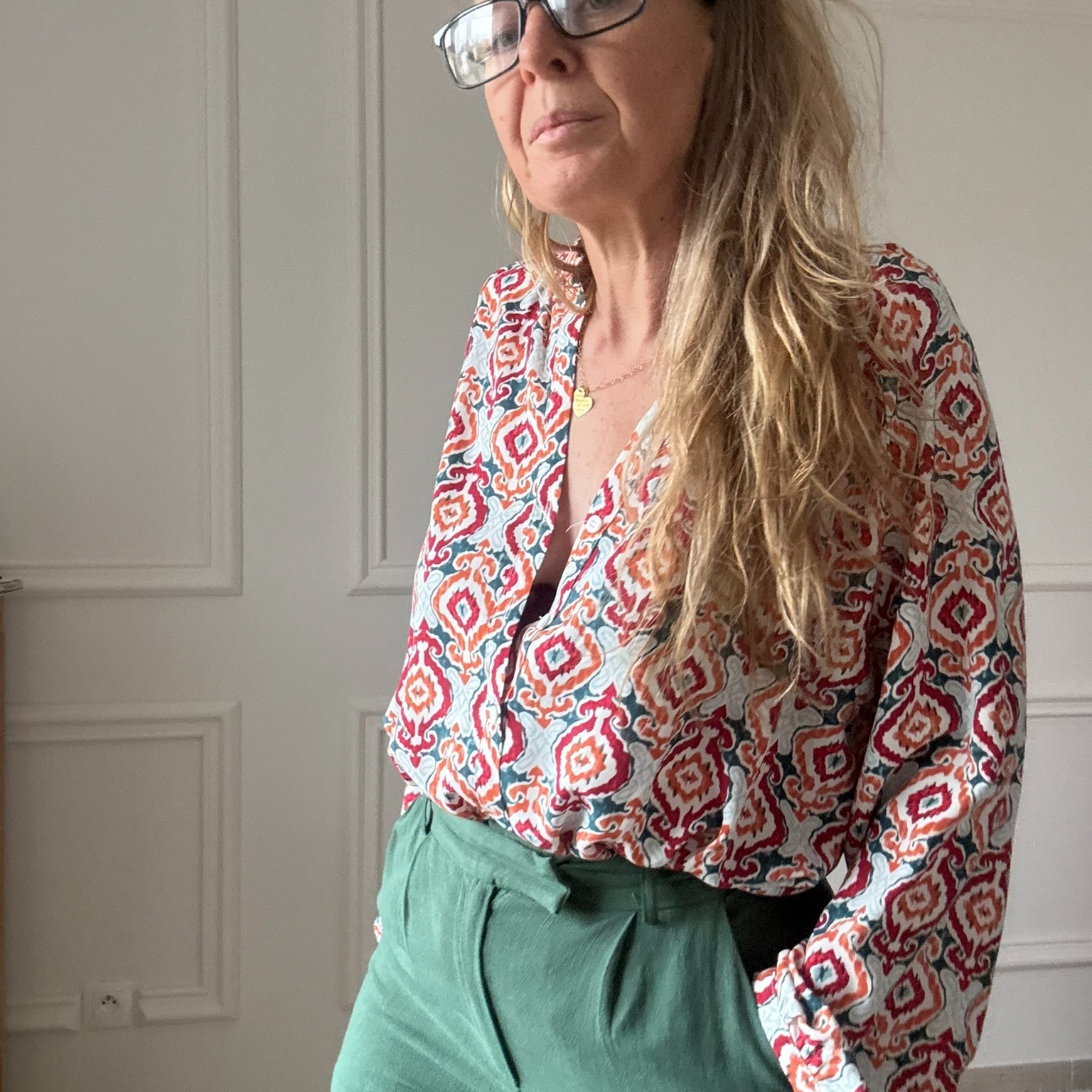 SARAH JOHN - VERSION M - MUSY MUSE AVELINE - Chemise à motif ethnique (15)