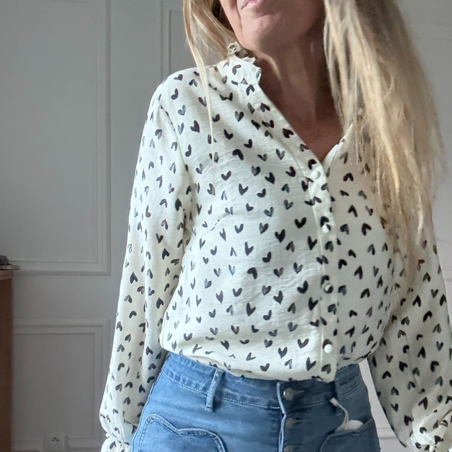 Emma Ella chemise petits coeurs (12)