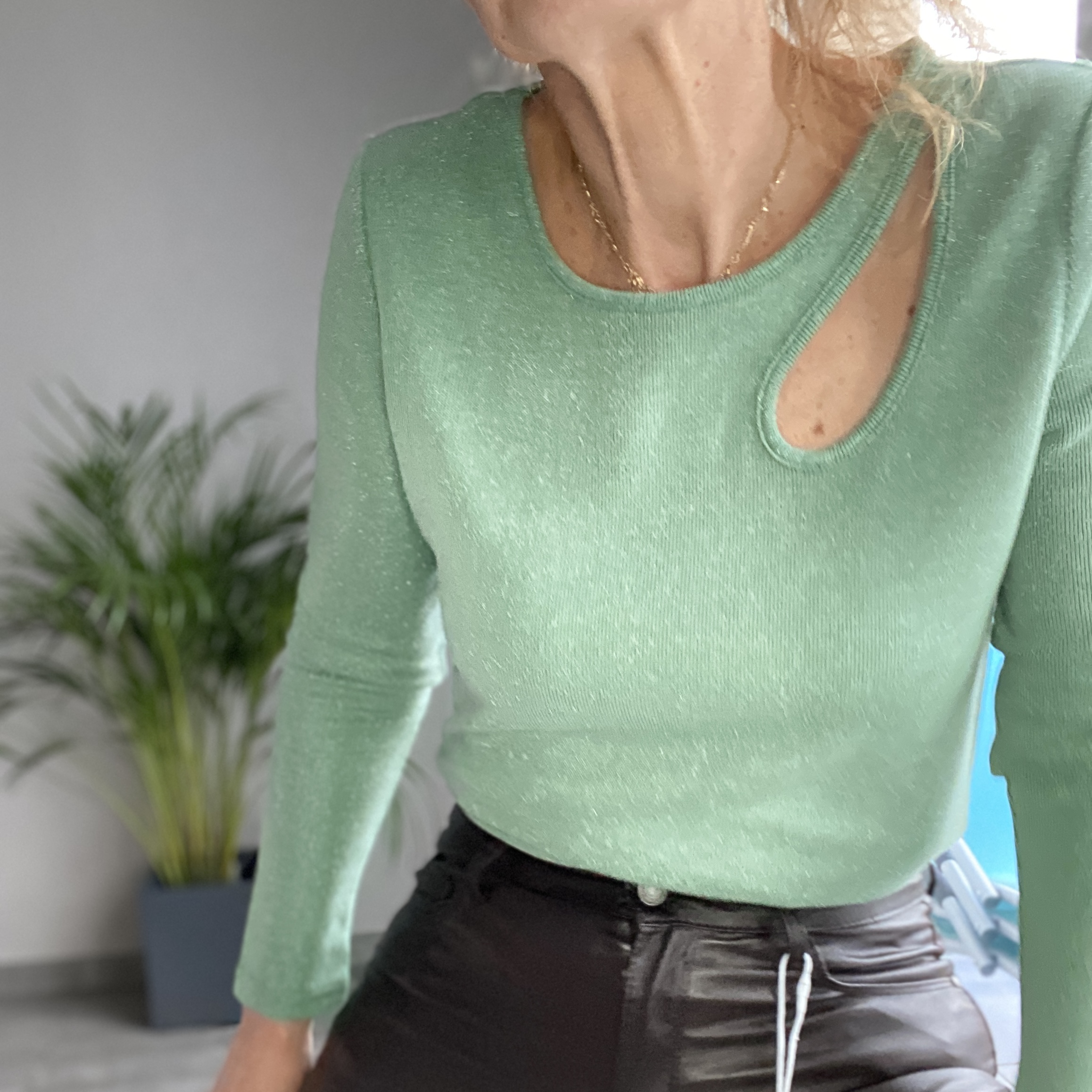 top vert paillettes cerise blue (2)