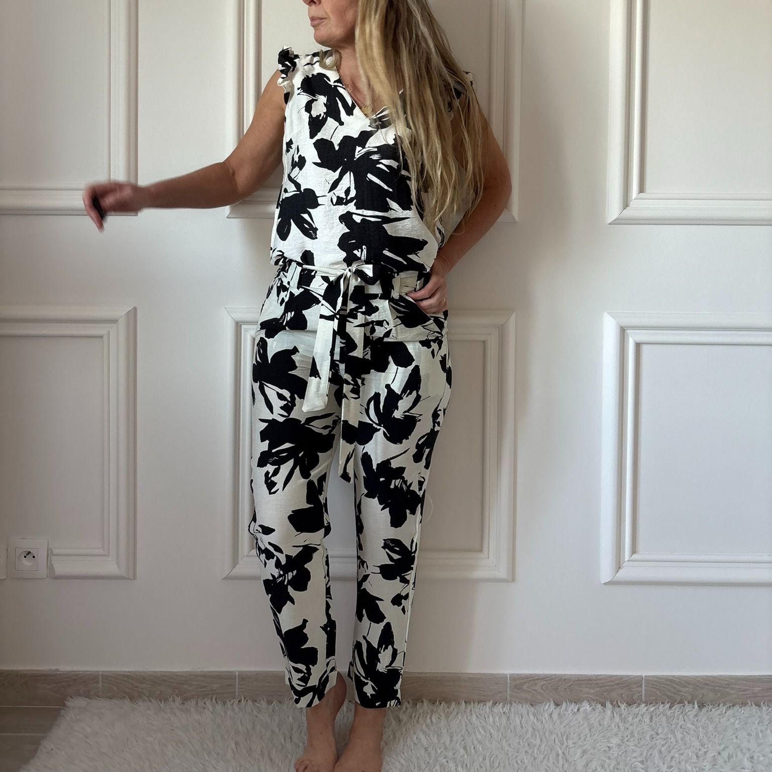 pantalon emma ella noir et blanc (4)