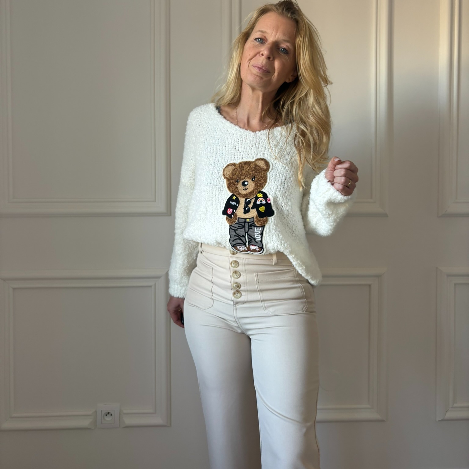 alix pantalon beige poches plaquees emme ella (3)