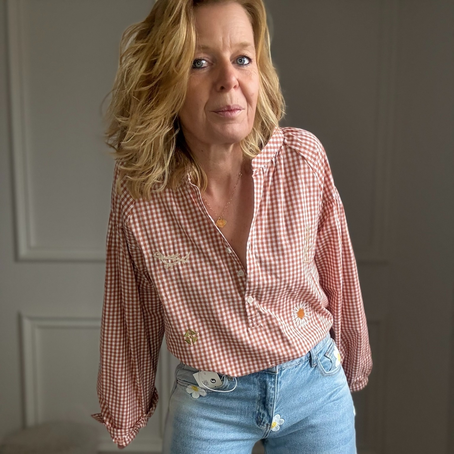 TANA Blouse vichy carreaux musy muse (4)
