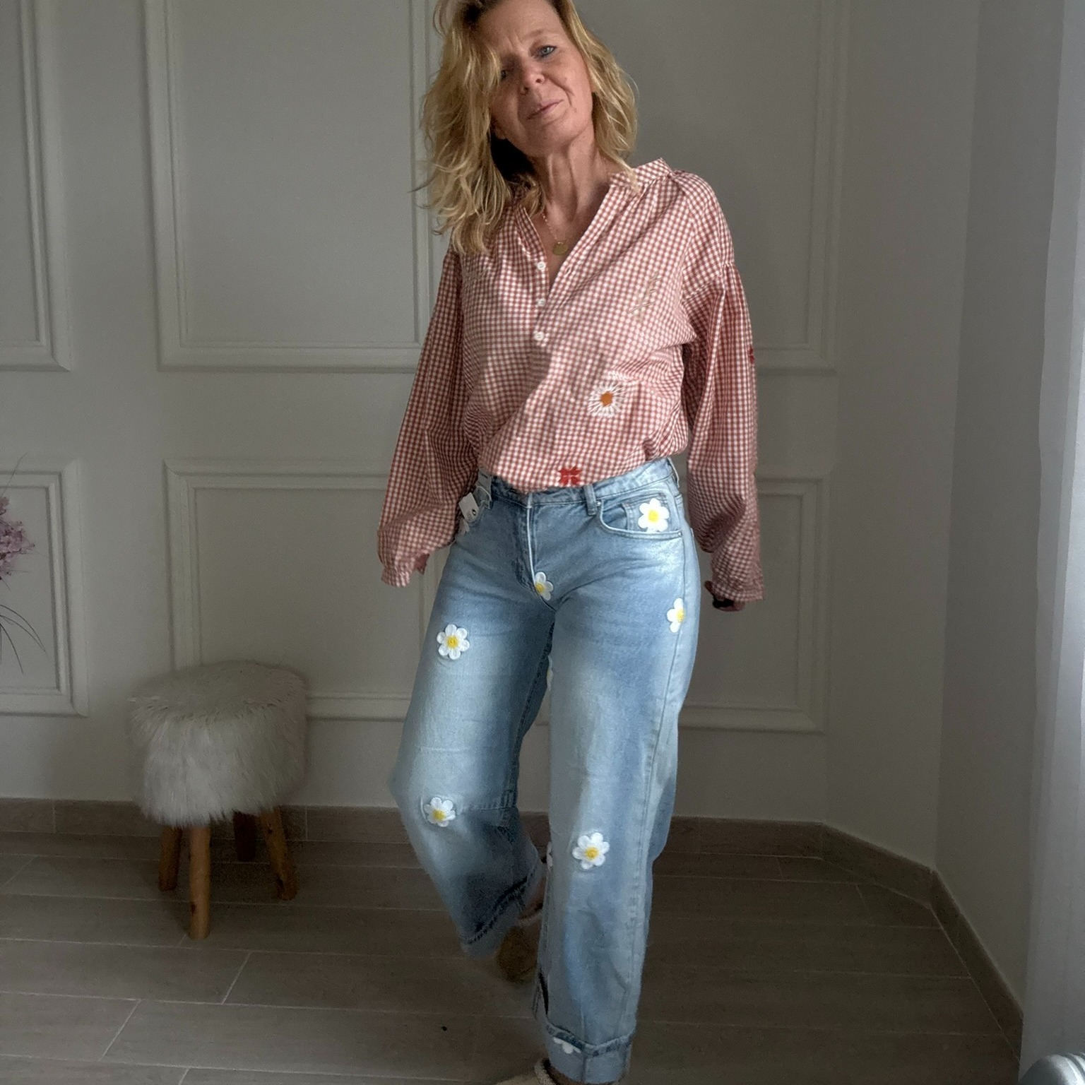 TANA Blouse vichy carreaux musy muse (1)
