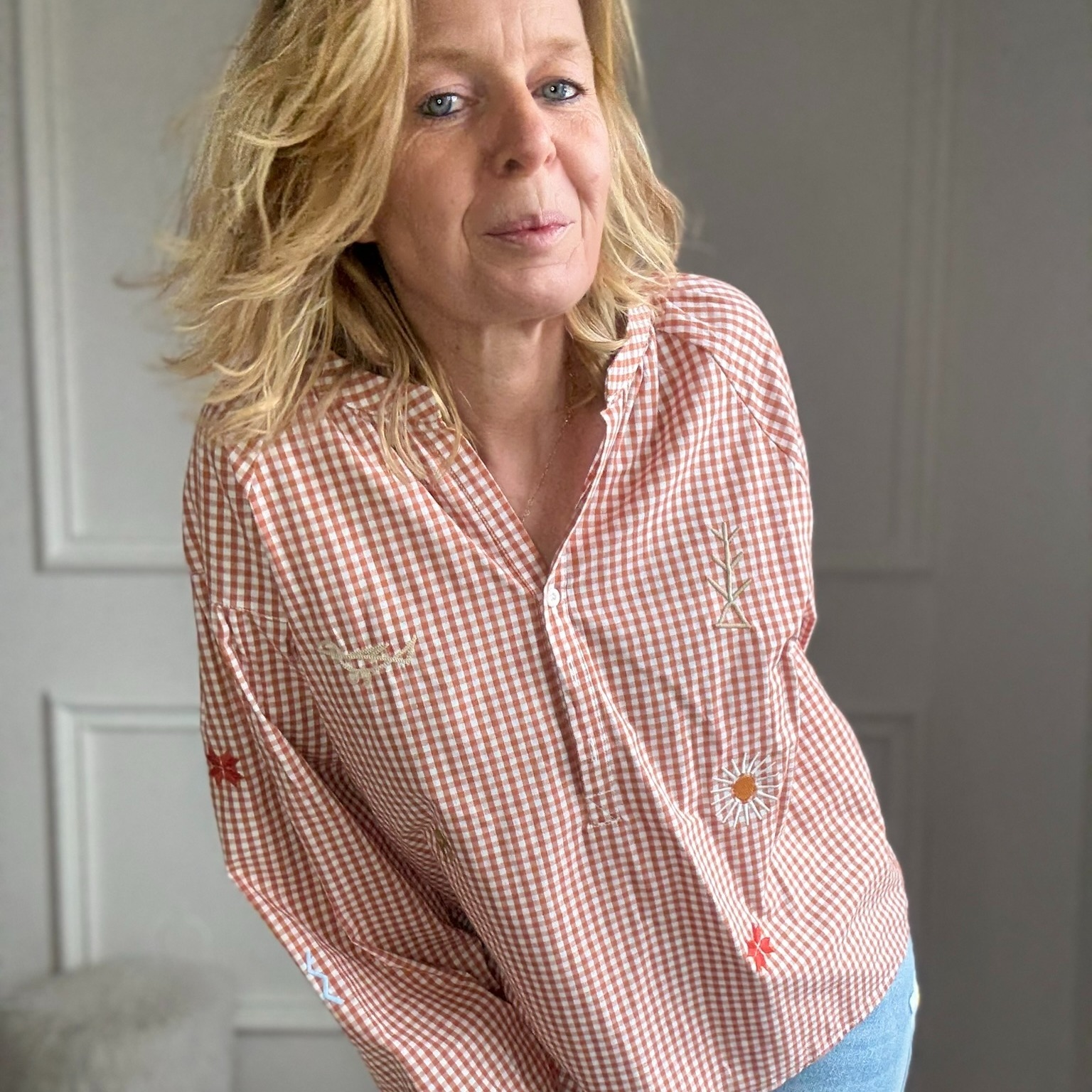 TANA Blouse vichy carreaux musy muse (3)