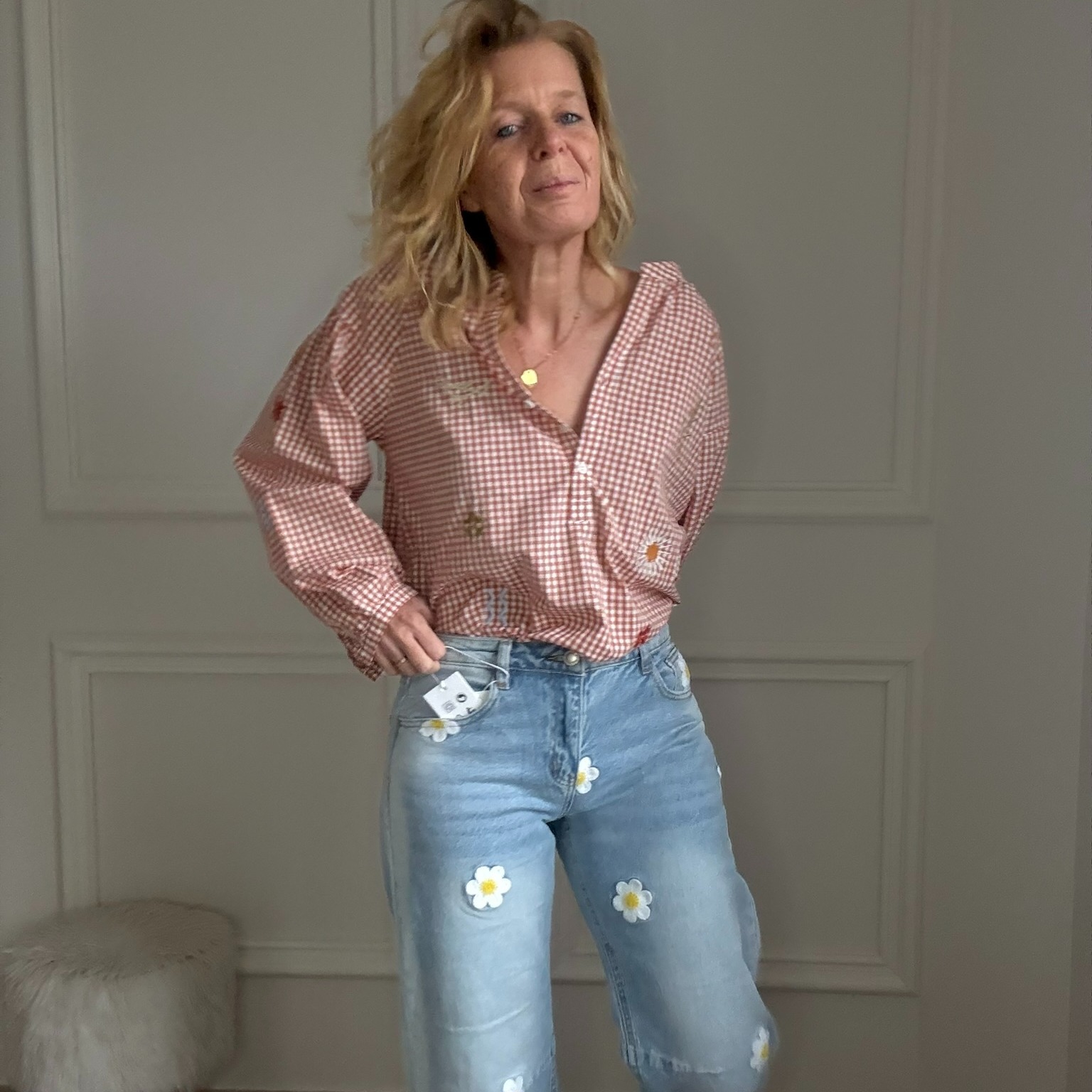 TANA Blouse vichy carreaux musy muse (7)