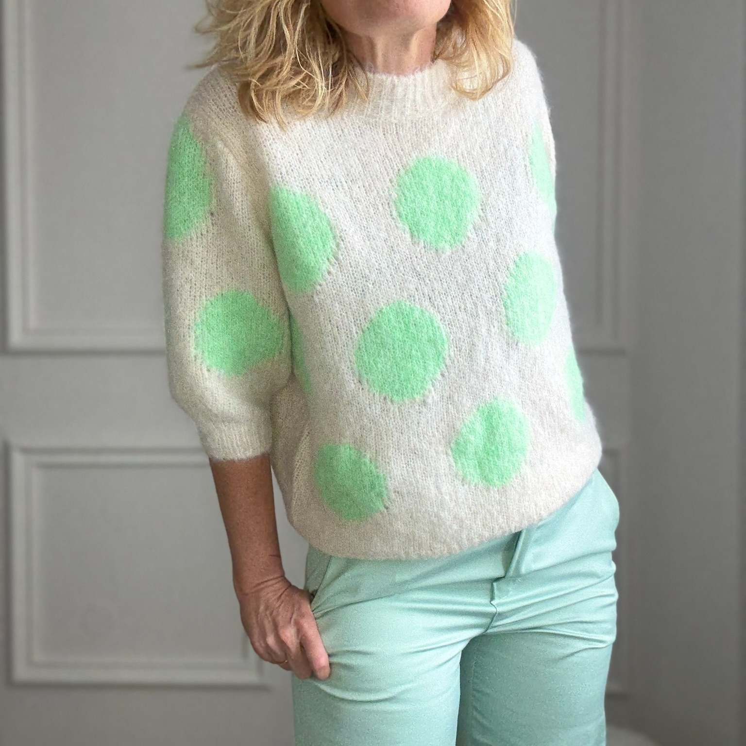 pull tout doux pois vert musy muse