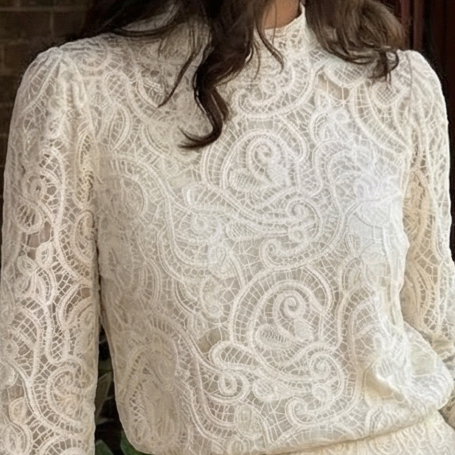 Musy mouse blouse écru en broderie (2)