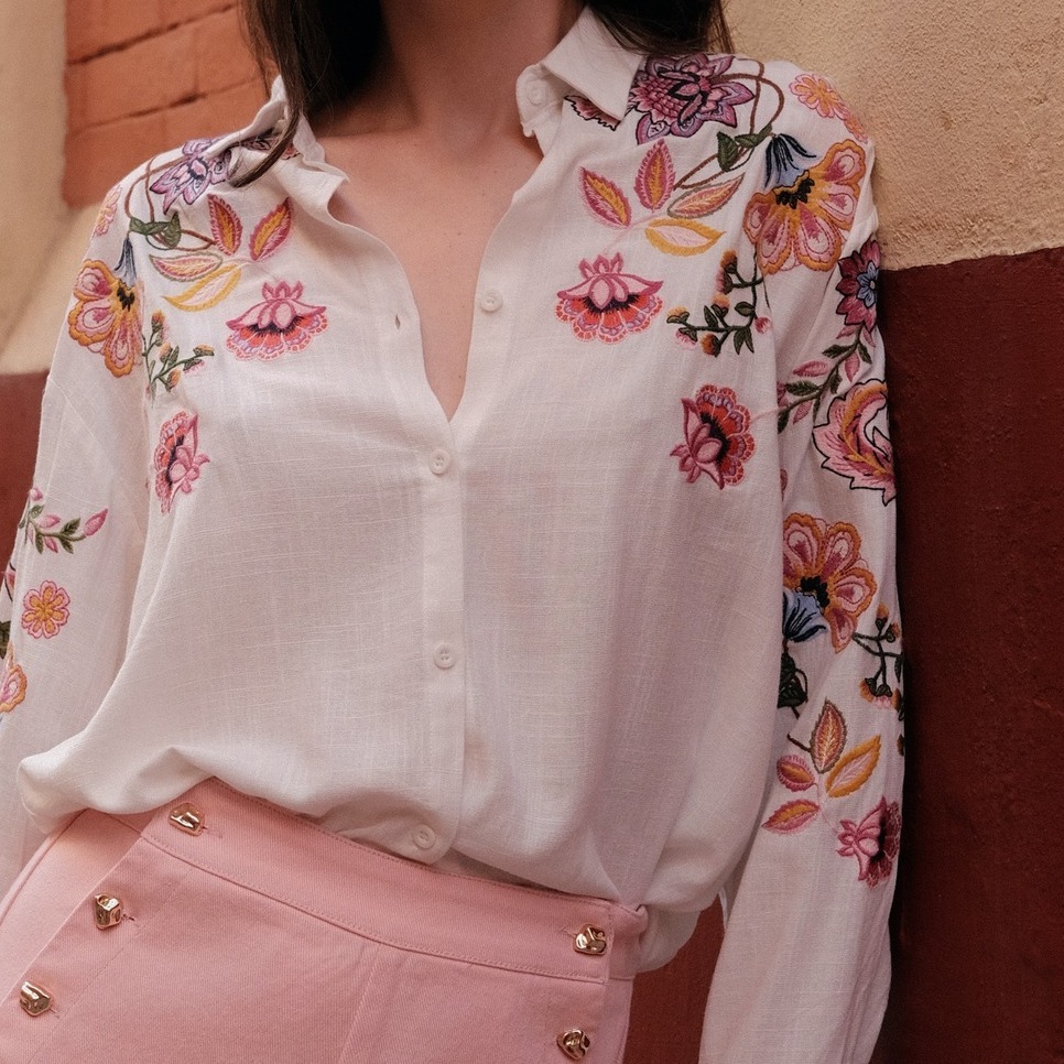 Musy muse chemise broderie fleurs (3)
