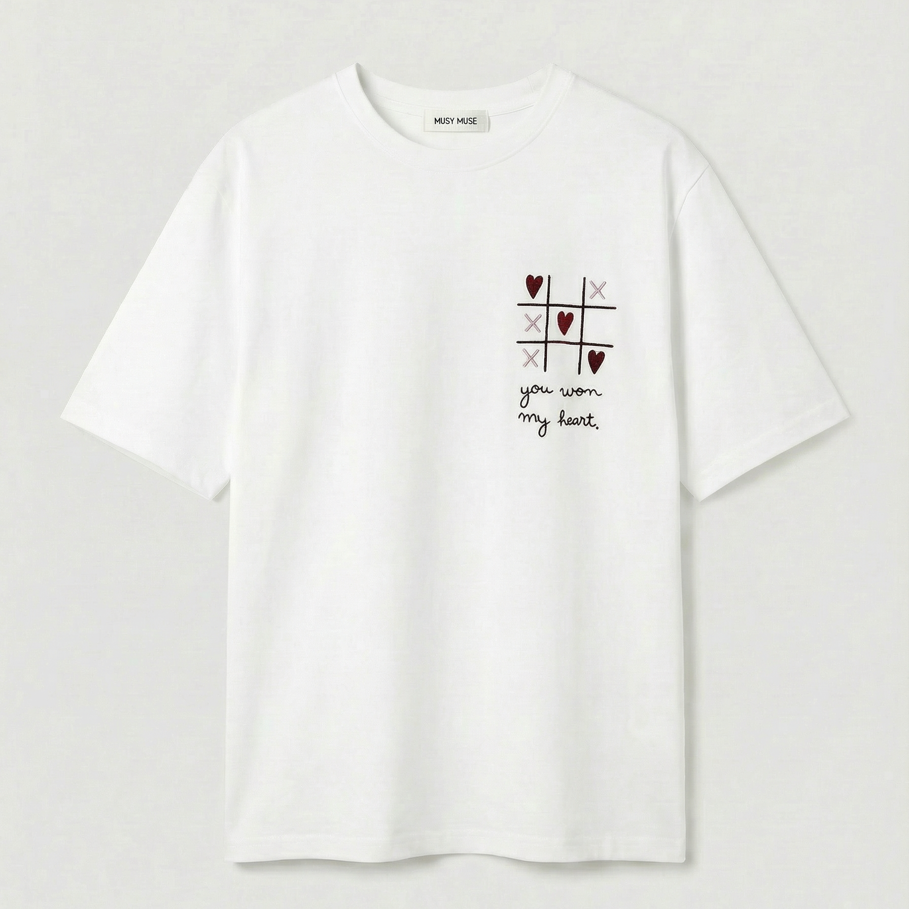 Musy muse TEE SHIRT jeu du morpion (2)
