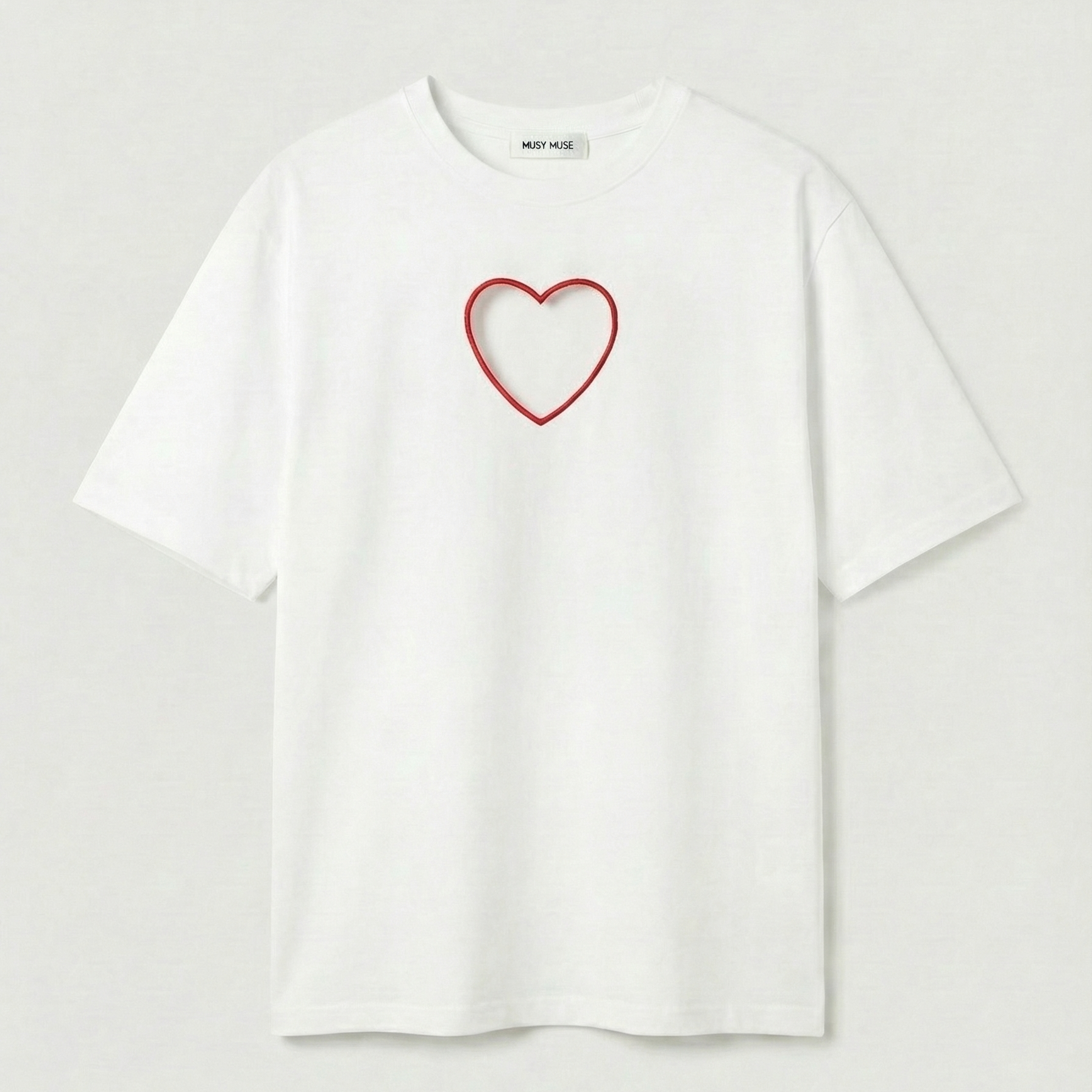 T-SHIRT COEUR MUSY MUSE (2)