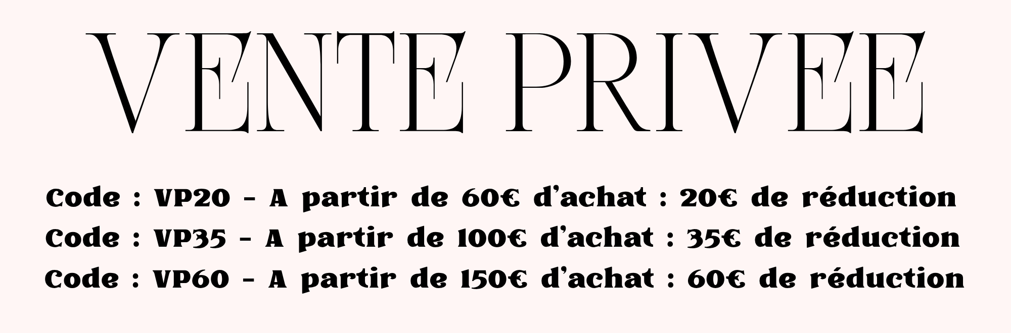 vente privee parfaitement shop code promo