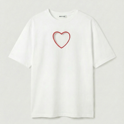 T-SHIRT COEUR MUSY MUSE (2)