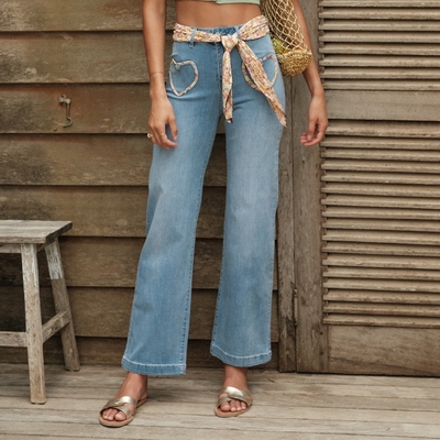 JEANS POCHE COEUR ONADO FOULARD (1)