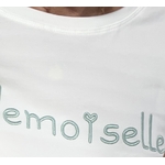 tee shirt mademoiselle vert