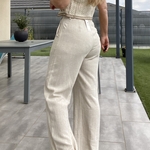 pantalon lin beige peacenlove (3)