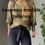 nouveau modèle : doré/noir