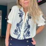 blouse lin ECRU