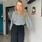 PANTALON GAZE BLOUSE VICHY