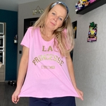 TEE SHIRT PRINCESSE ROSE (2)