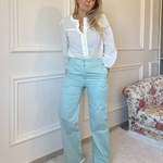 Pantalon vert droit
