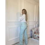 Pantalon vert eau
