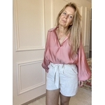 peacenlove beige lin short