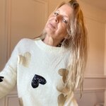pull maille douceur SARAH JOHN - VERSION M - coeur (7)