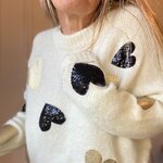 pull maille douceur SARAH JOHN - VERSION M - coeur (17)