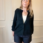 cardigan noir en maille ajouree tout doux peacenlove (11)