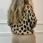 LEOPARD pull TOUT DOUX peace nlove leopard  (1)