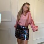 jupe sequins peace nlove brillante fête (9)