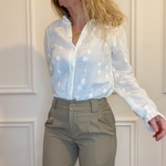 Chemise gazedecoton gaze de coton beige fleurs emma ella (4)