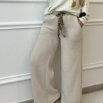 PANTAJOGG CARLA GIANNINI PANTALON POLAIRE JOGG BEIGE (2)